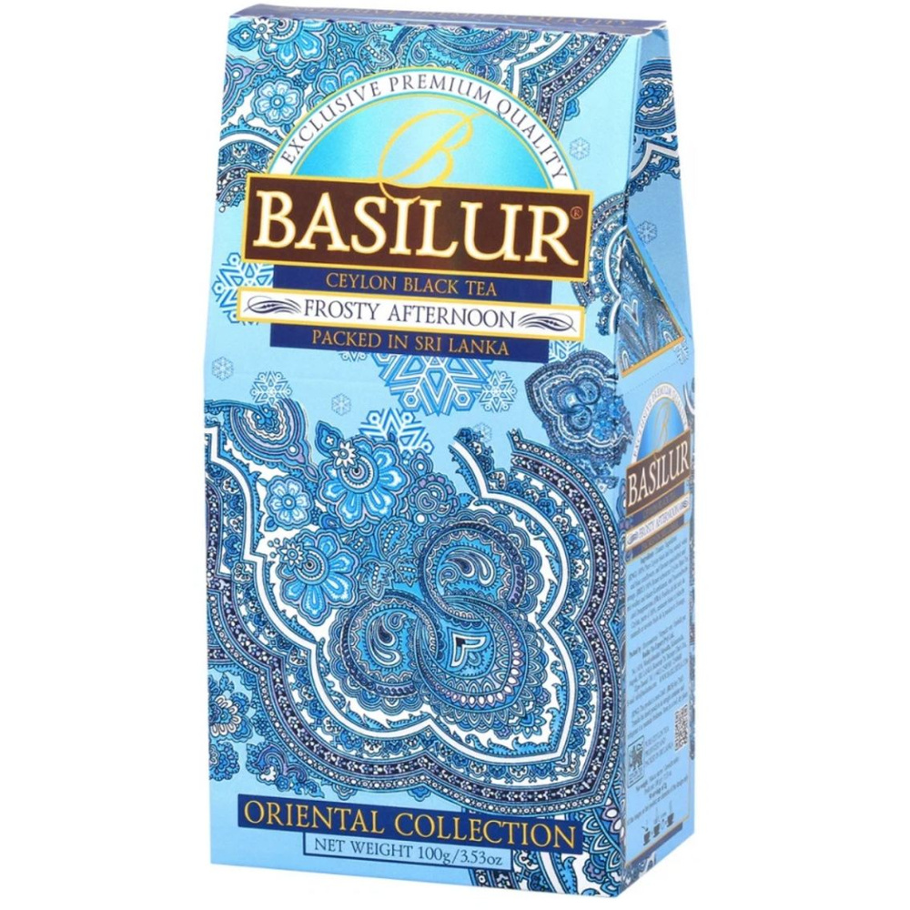 Чай черный Базилур Морозный полдень 100 грамм #1