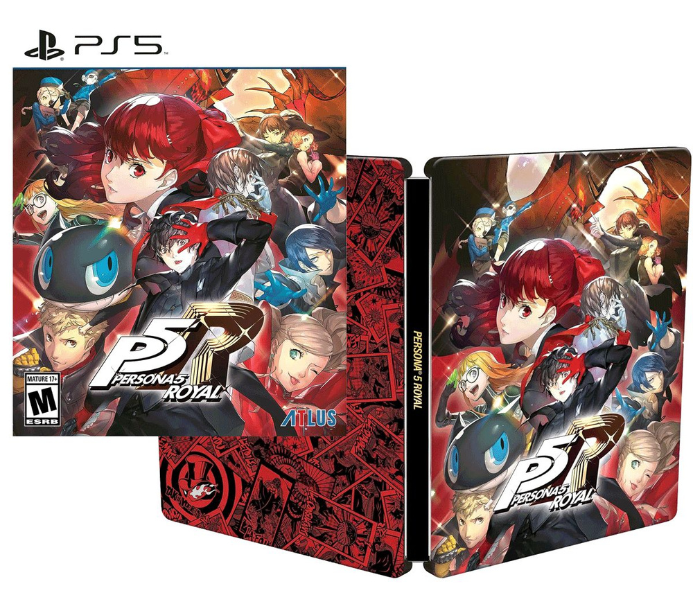 Игра Persona 5 Royal Launch Steelbook Edition US (PlayStation 5, Английская  версия) купить по низкой цене с доставкой в интернет-магазине OZON  (1416923911)