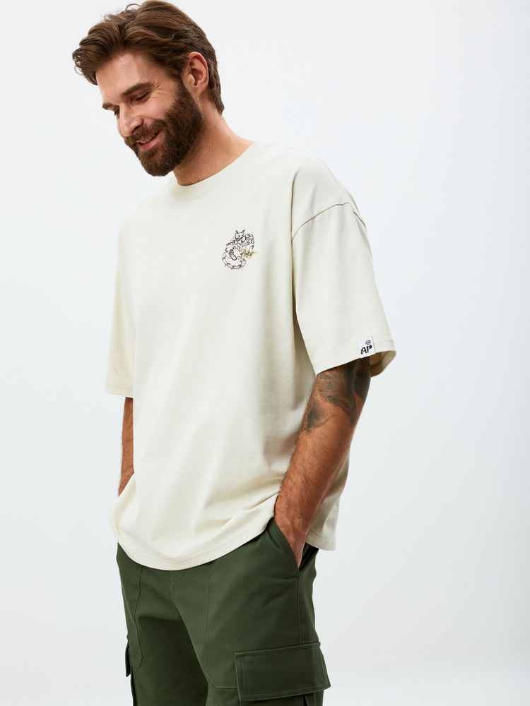 Футболка Sela, размер 46, цвет белый, 100% хлопок - купить по выгодной ...