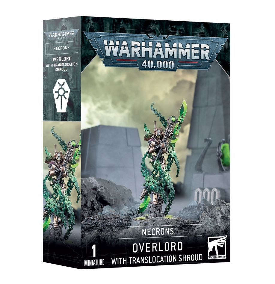 Модель для сборки Warhammer 40000 Necron: Overlord with Translocation  Shroud - купить с доставкой по выгодным ценам в интернет-магазине OZON  (1419938174)