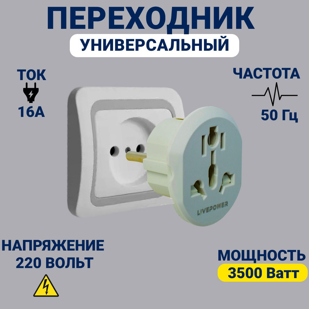 Переходник на евро вилку, европереходник на розетку, все виды розеток ...