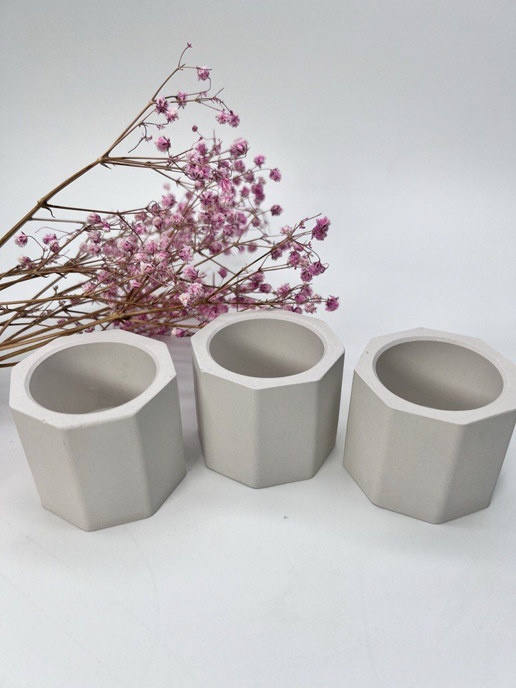 Набор гипсовых подсвечников для заливки контейнерных ароматических ...