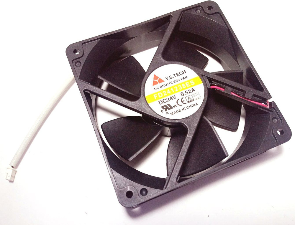 Вентилятор / Кулер 24V 0.52A FD241238ES 120х120х38мм для сварочного