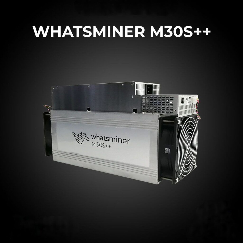 Асик майнер (asic miner) Whatsminer m30s++ 108T асик ASIC майнер для добычи  криптовалюты Bitcoin - купить с доставкой по выгодным ценам в  интернет-магазине OZON (1433221652)