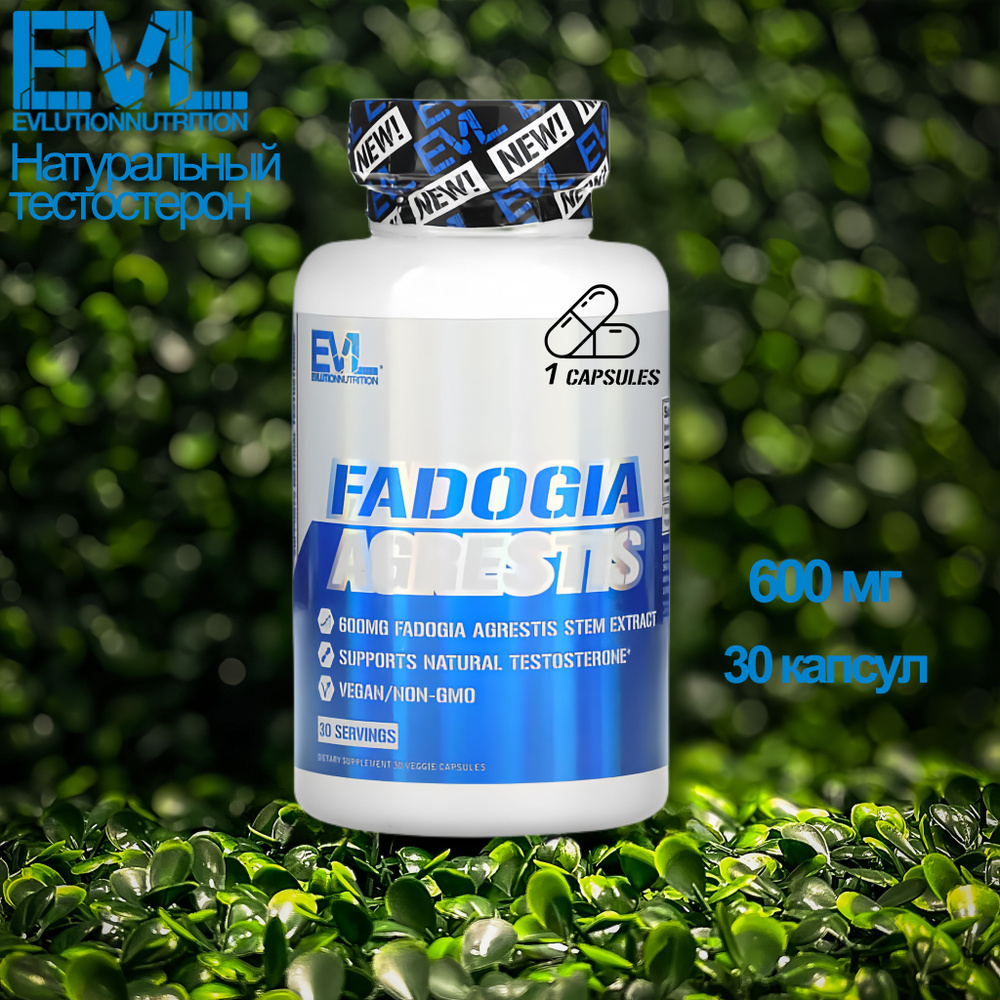 Фадогия Агрестис бустер тестостерона от EVLution Nutrition, Fadogia ...
