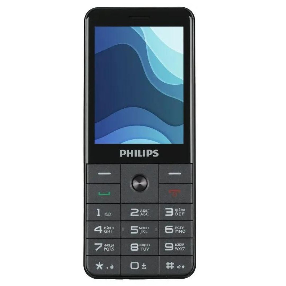 Мобильный телефон Philips Xenium E6808 4G, черный - купить по выгодной цене  в интернет-магазине OZON (1438565198)