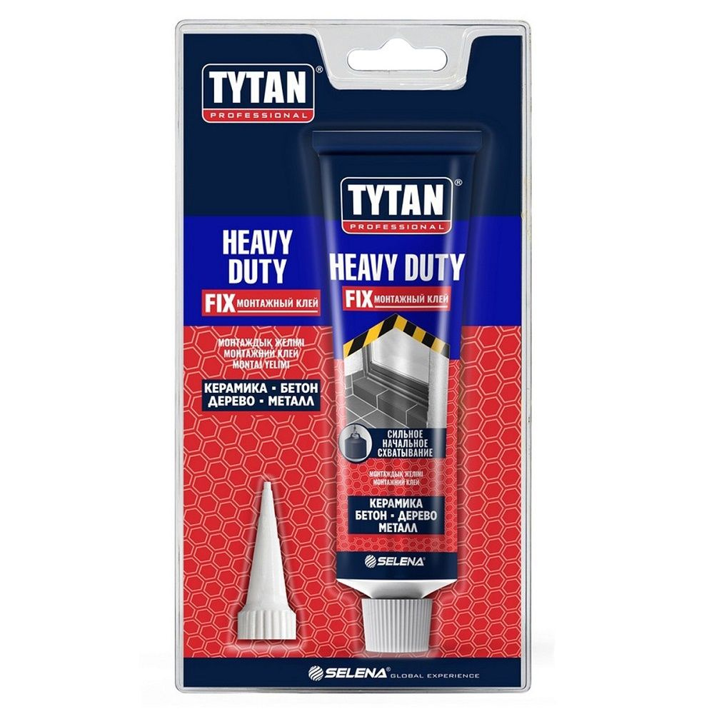 Клей монтажный Tytan Professional HEAVY DUTY бежевый (100мл) #1