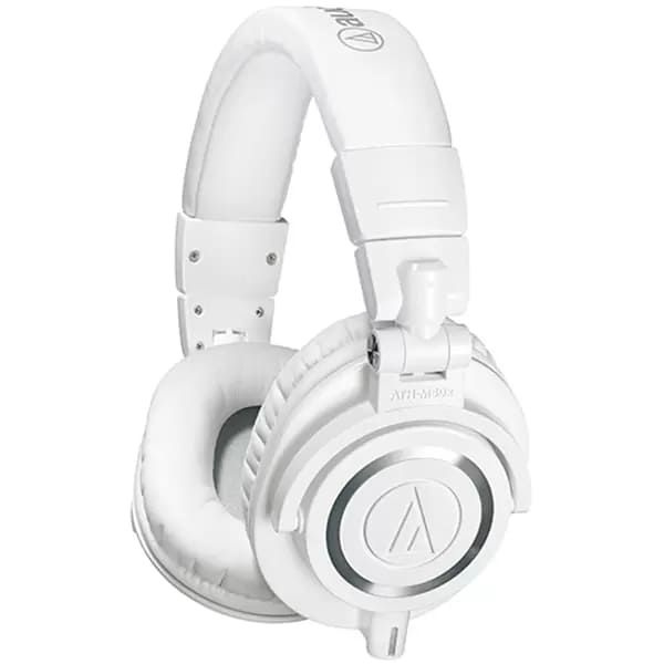 Наушники Audio-Technica ATH-M50X, белый #1