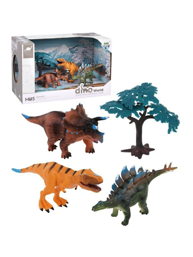 Набор фигурок Динозавры для детей - купить с доставкой по выгодным ...