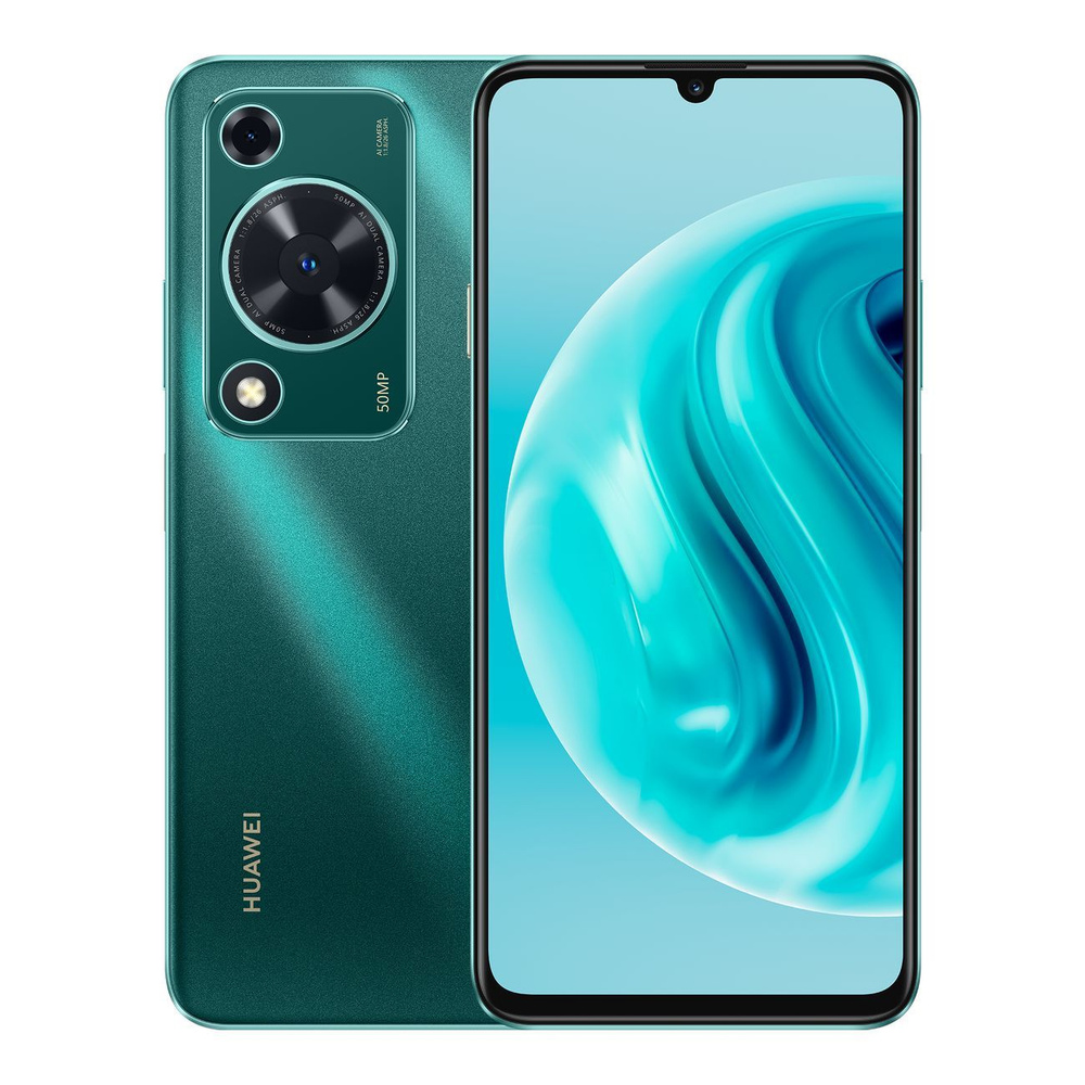 HUAWEI Смартфон nova Y72 8/128GB Green 8/128 ГБ, зеленый