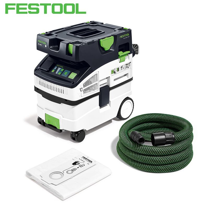 Festool Бытовой пылесос 575373, зеленый #1