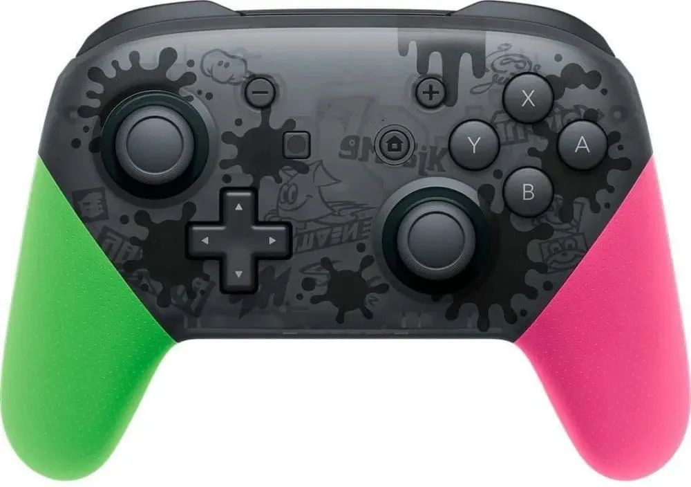 Nintendo Геймпад Controller Splatoon 3, Bluetooth, черный, зеленый #1