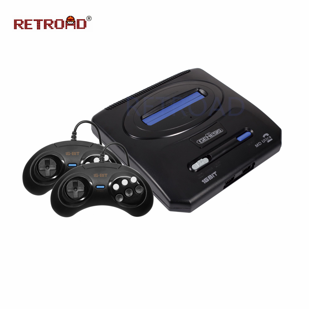 16-битная игровая консоль Genesis Ultra Retro MD2 с переключателем ...