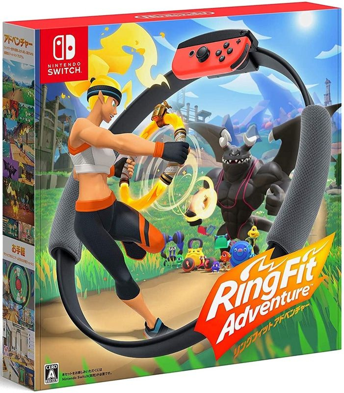 Nintendo Switch Ring Fit Adventure Nintendo Switch Игра Ring Fit Adventure (Nintendo Switch, Английская версия