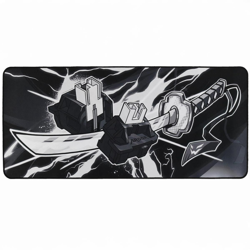 Игровой Коврик ARDOR GAMING GM-XL, 90х40х0.4 см, ткань, резина, speed ...