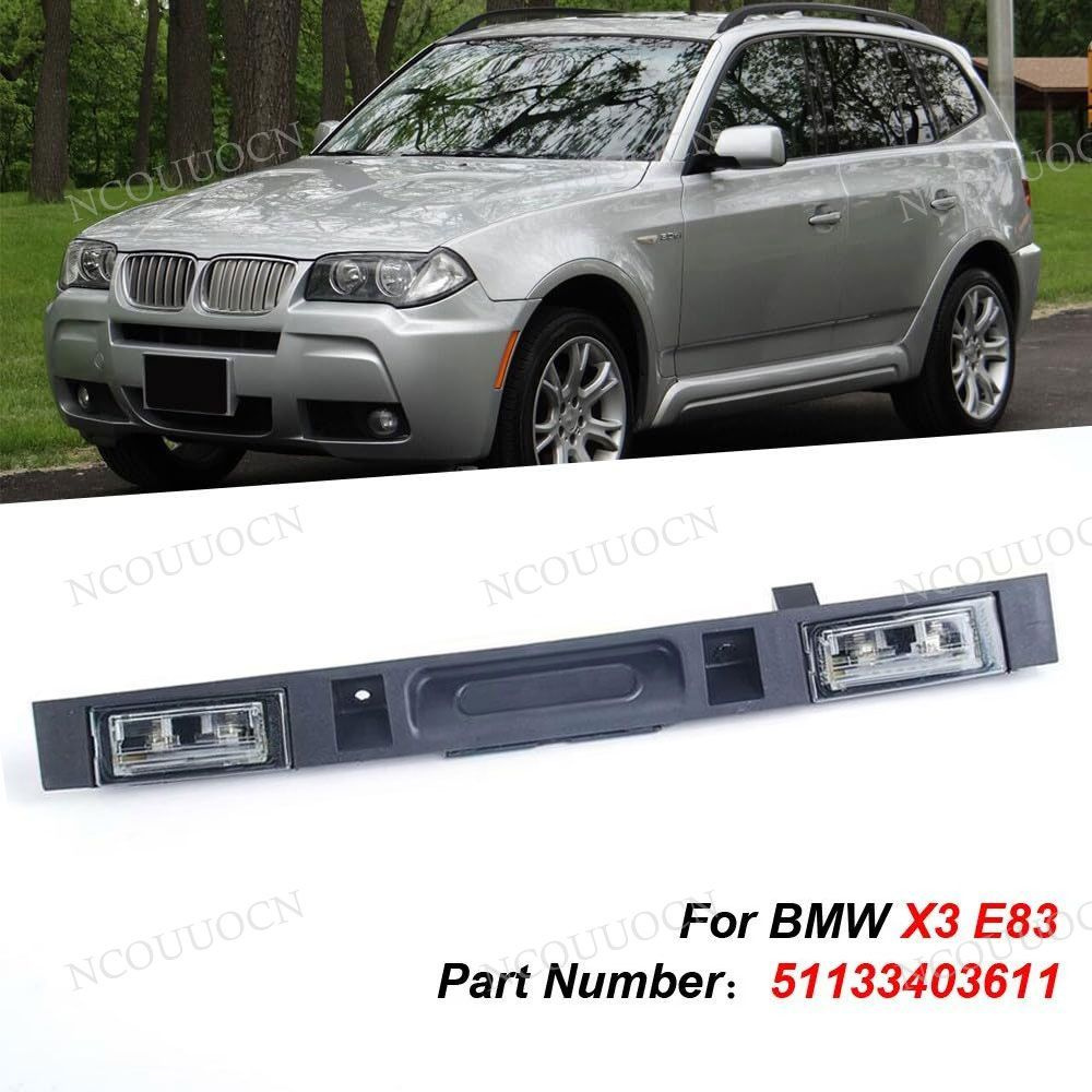 Touring Boot крышка багажника Задняя ручка с кнопкой для BMW X3 E83  51133403611 прямые запасные части - NCOUUOCN арт. Touring Boot Пластик  багажника крышка Задняя ручка с кнопкой для BMW X3 E83