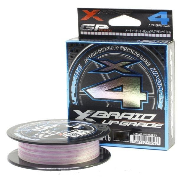 Шнур YGK X-BRAID UPGRADE X4 200m #0,8 14 lb #1