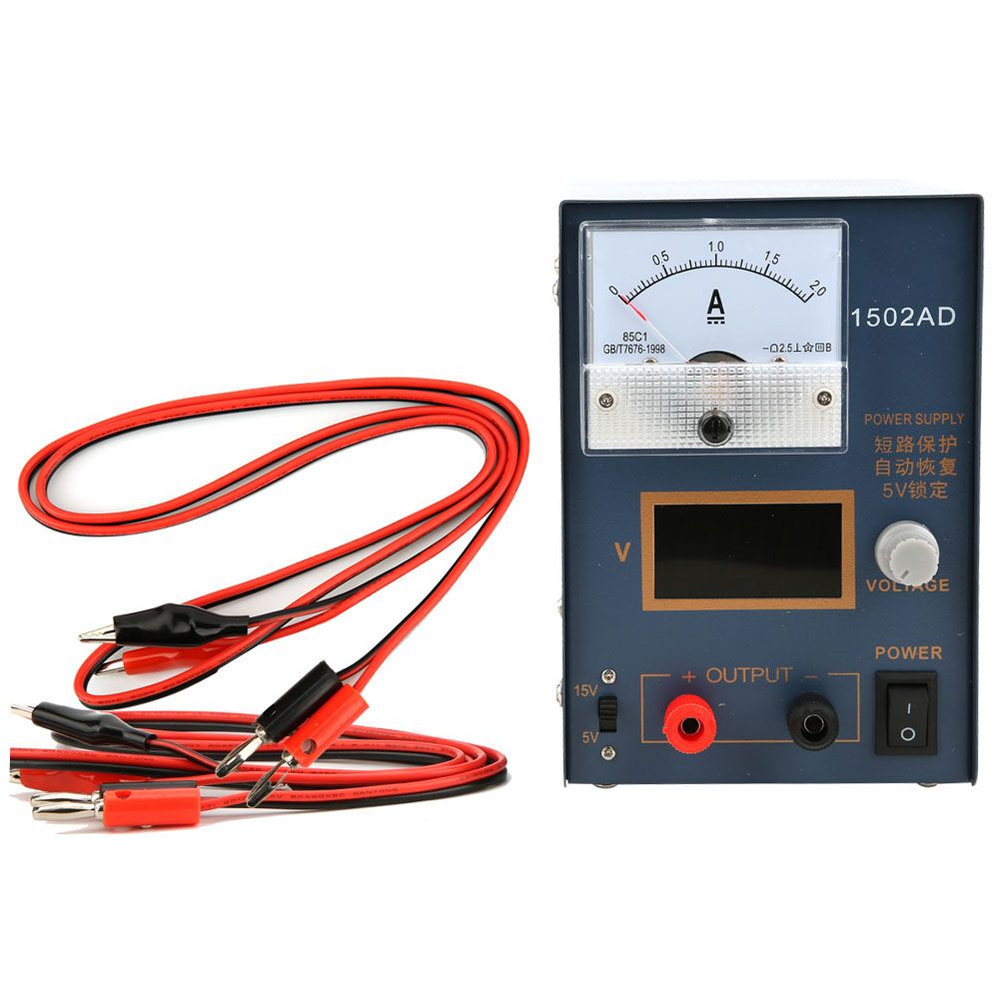 15 В 2 А постоянного тока, регулируемый источник питания, стабилизатор ...