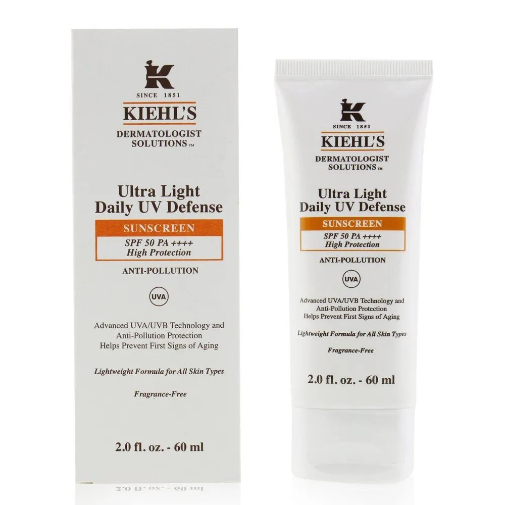 Kiehl's Солнцезащитный крем для лица Ultra Light Daily UV Defense SPF ...