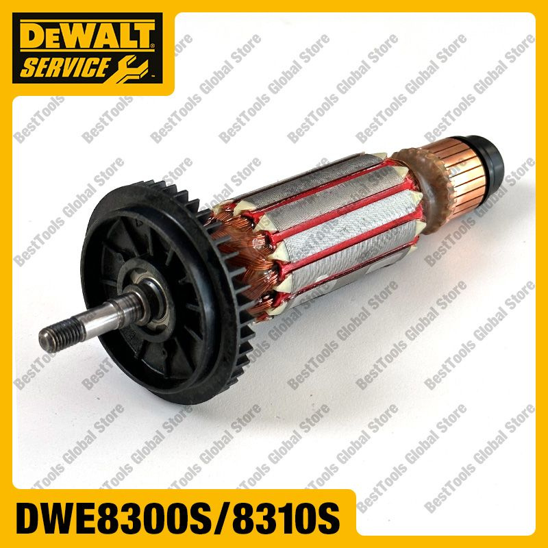 Якорь ротора угловой шлифовальной машины 220-230 В для NA121482 Dewalt DWE8310S DWE8300S DWE8300 DWE8310 #1