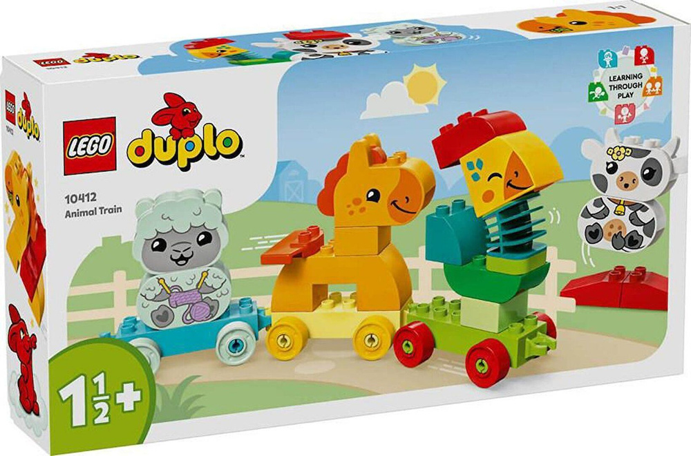 10412 LEGO DUPLO Мой поезд с животными #1