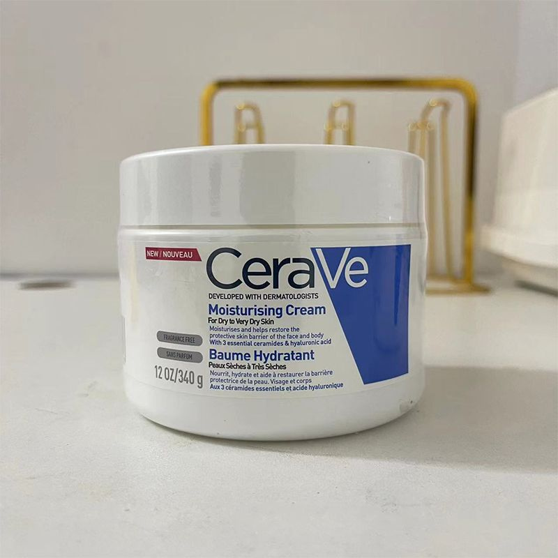 CeraVe Крем увлажняющий для сухой и очень сухой кожи лица и тела, 340 г  #1