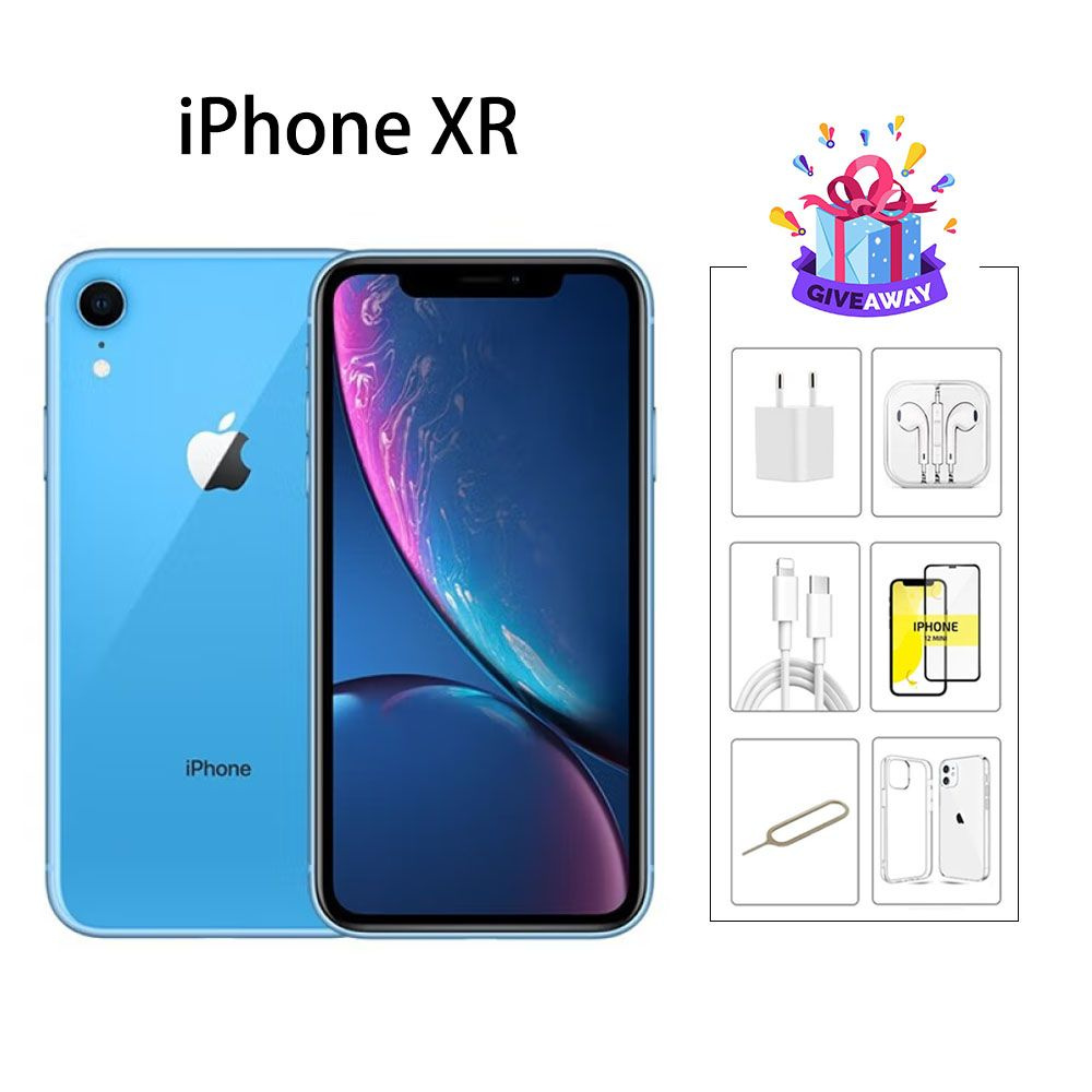 Apple Смартфон iPhone XR , качество гарантировано, запечатано в коробке, предоставляется бесплатно, версия: #1