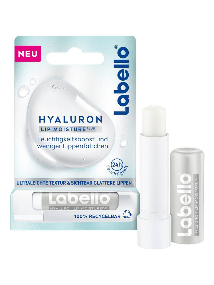 Гигиеническая помада Labello Lippenpflege Hyaluron Moisture Clear #1