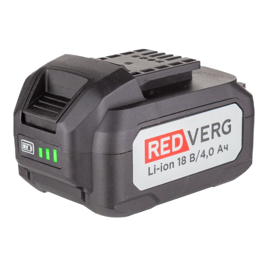 Аккумулятор REDVERG Li-Ion 18V 4.0Ач (730021) #1