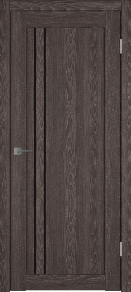 Владимирская Фабрика Дверей Дверь межкомнатная Solid stratum, МДФ, 600x2000, Со стеклом  #1