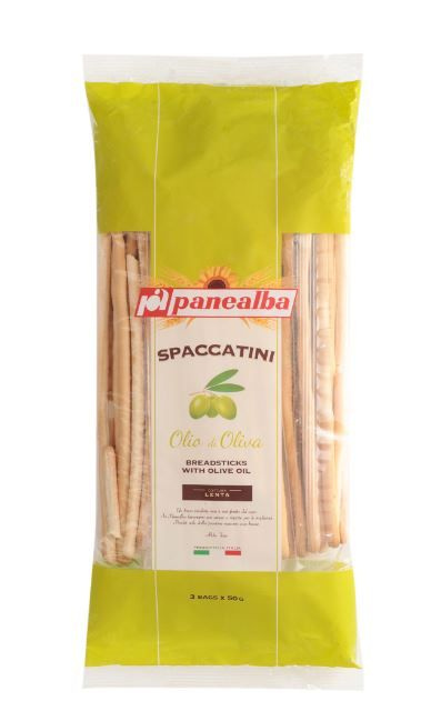 Италия Гриссини Panealba Spaccatini Olio di Oliva 150 г #1