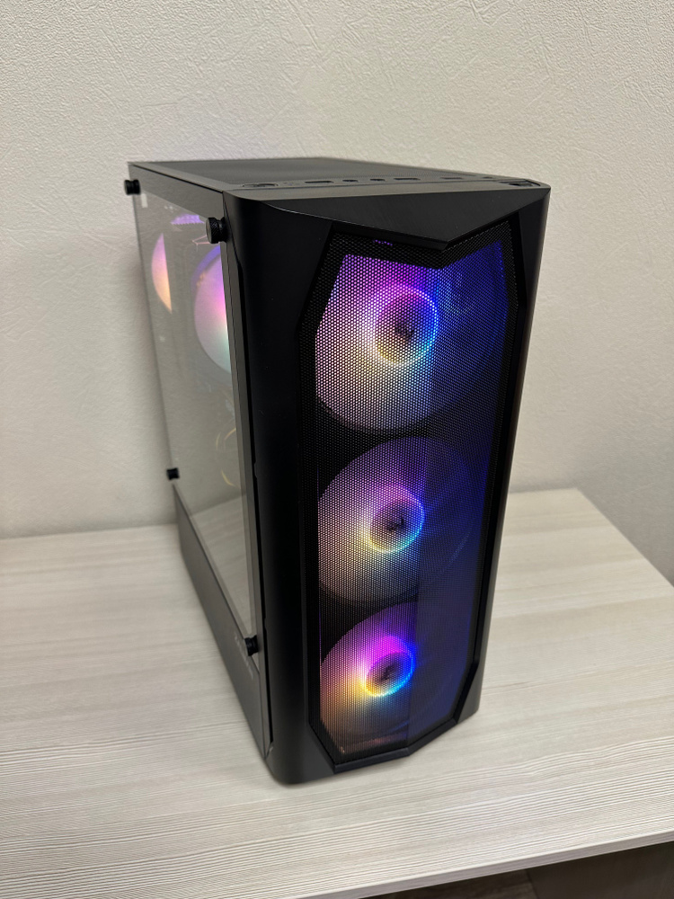 Системный блок Игровой пк (AMD Ryzen 2600, RAM 16 ГБ, SSD 512 ГБ