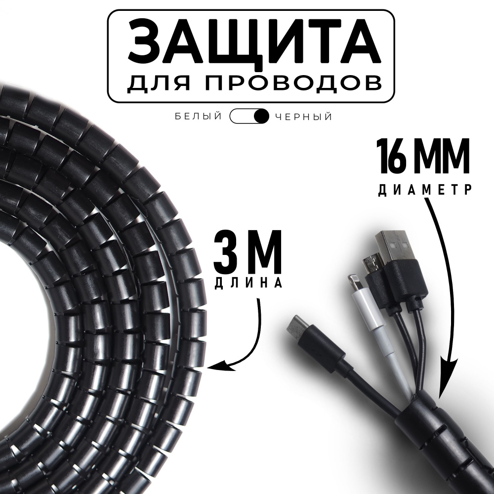 Фиксатор для проводов, защита для проводов, кабельный органайзер