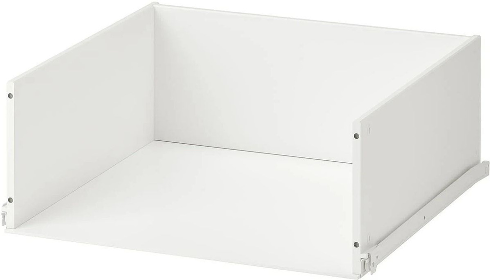 Ящик без фронтальной панели IKEA KONSTUEA КОНСТРУЕРА 30x60 см белый  #1