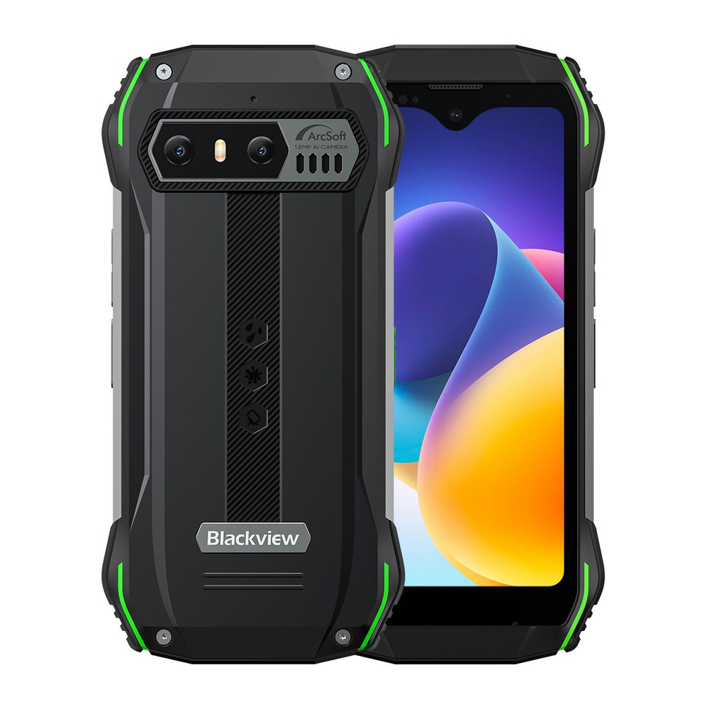 Blackview Смартфон N6000SE 4/128 ГБ 12/128 ГБ, зеленый