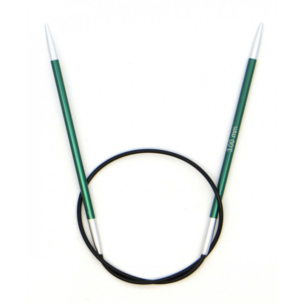 Спицы KnitPro Zing круговые 3,0мм 80 см - купить с доставкой по ...