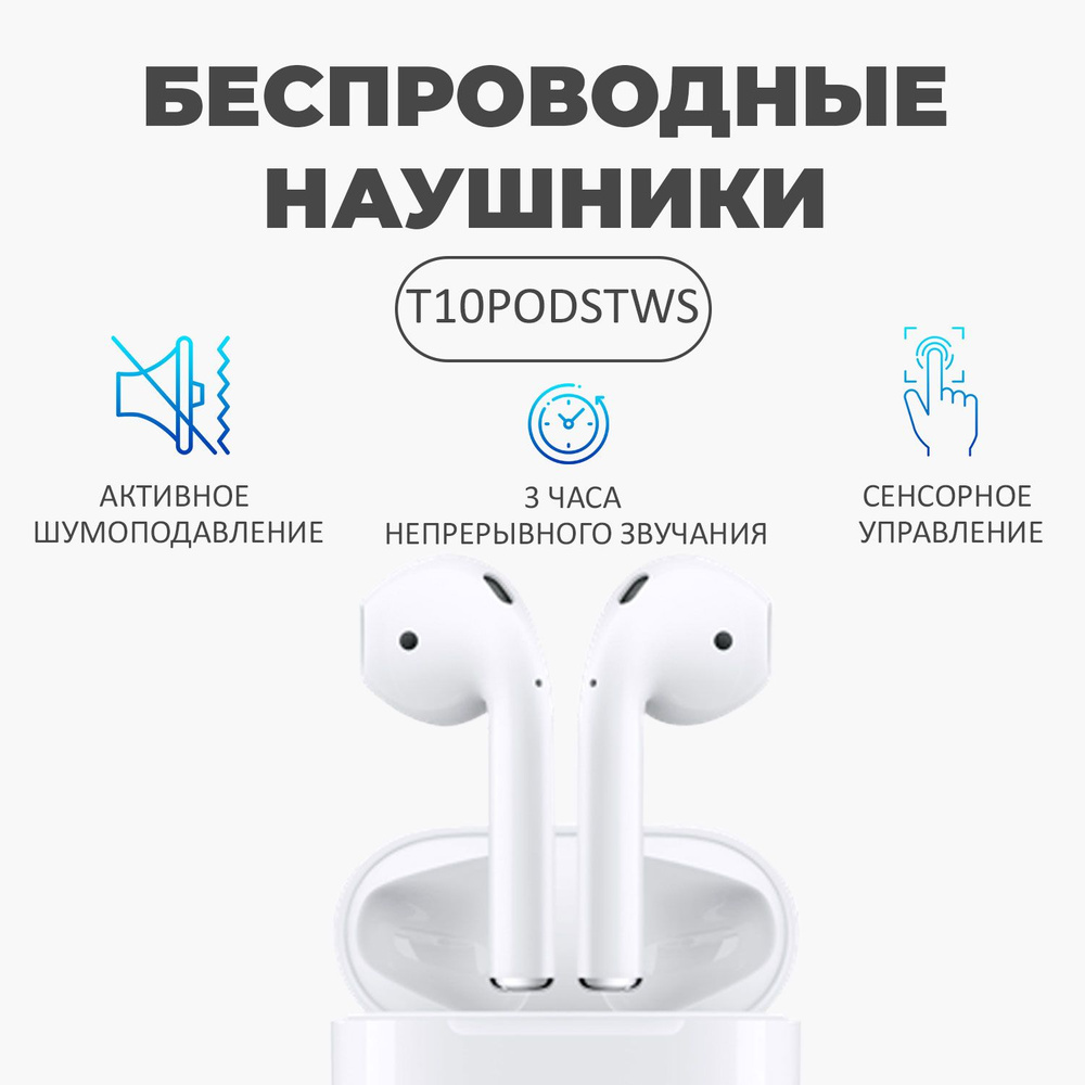 Наушники Вкладыши МОБАЙЛ СТАЙЛ i15 PODS - купить по доступным ценам в  интернет-магазине OZON (236439748)