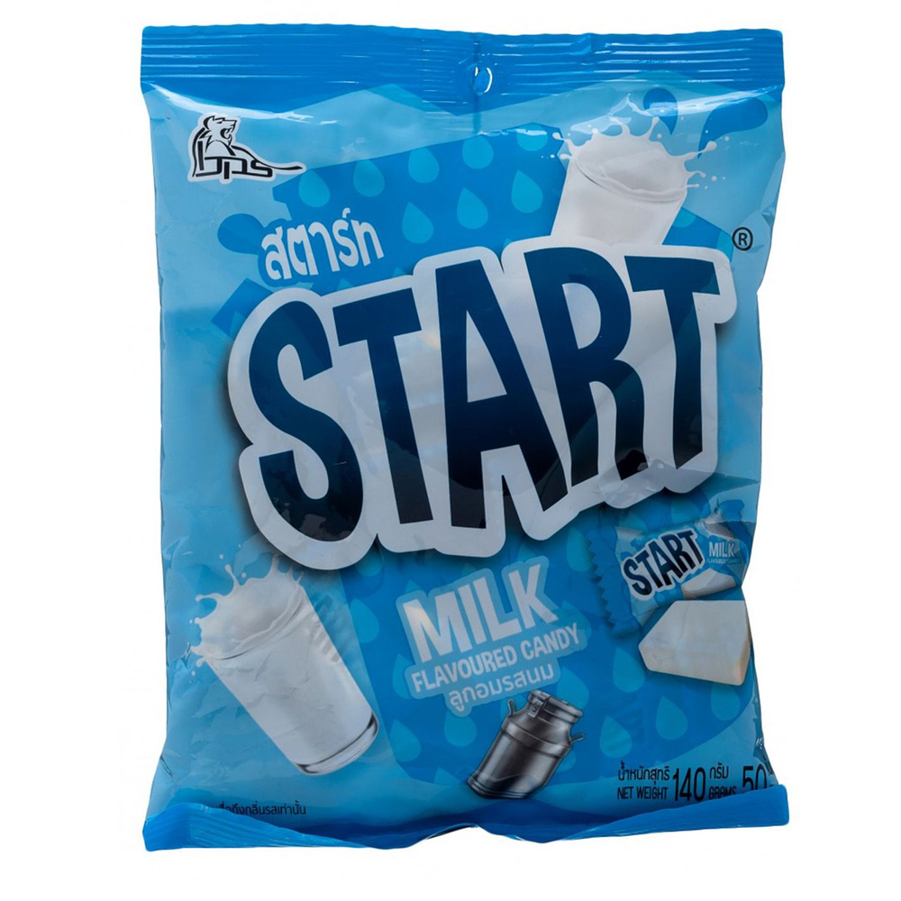 Boonprasert / Конфета "Start" Milk с молочным вкусом, 140г, 10 уп #1