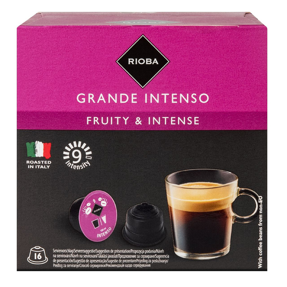 RIOBA Кофе в капсулах Dolce Gusto Grande Intenso 16шт, 112г #1