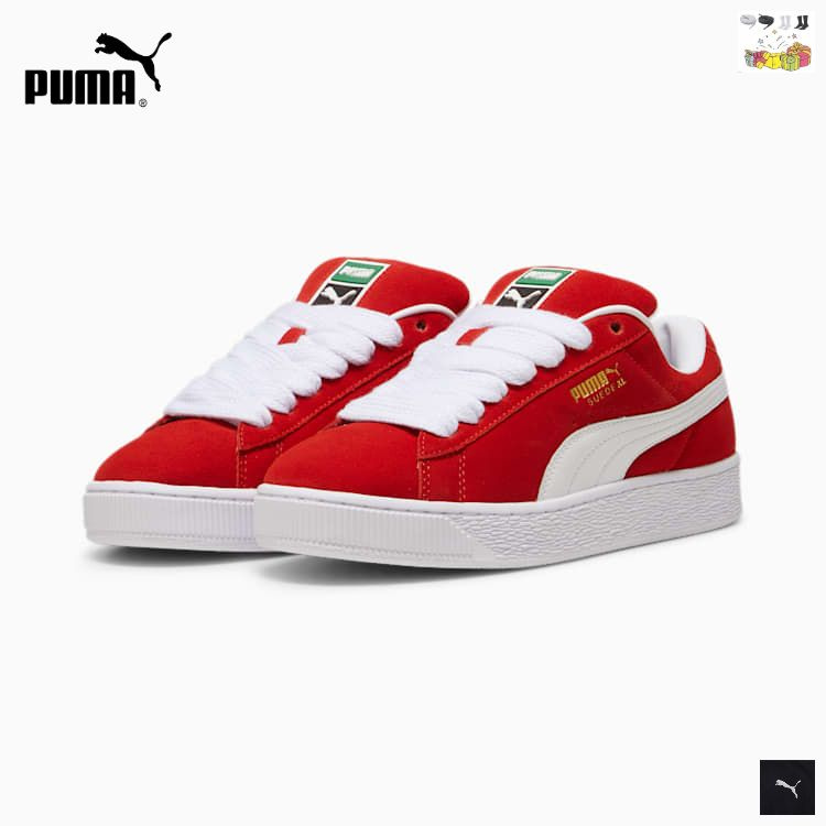 All red pumas suede hotsell