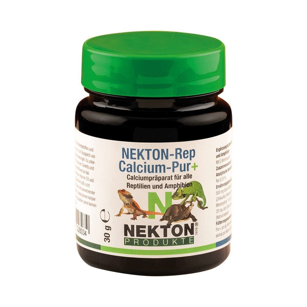 NEKTON-Rep-Calcium-Pur+ - 30г - Препарат кальция для всех рептилий и амфибий  #1