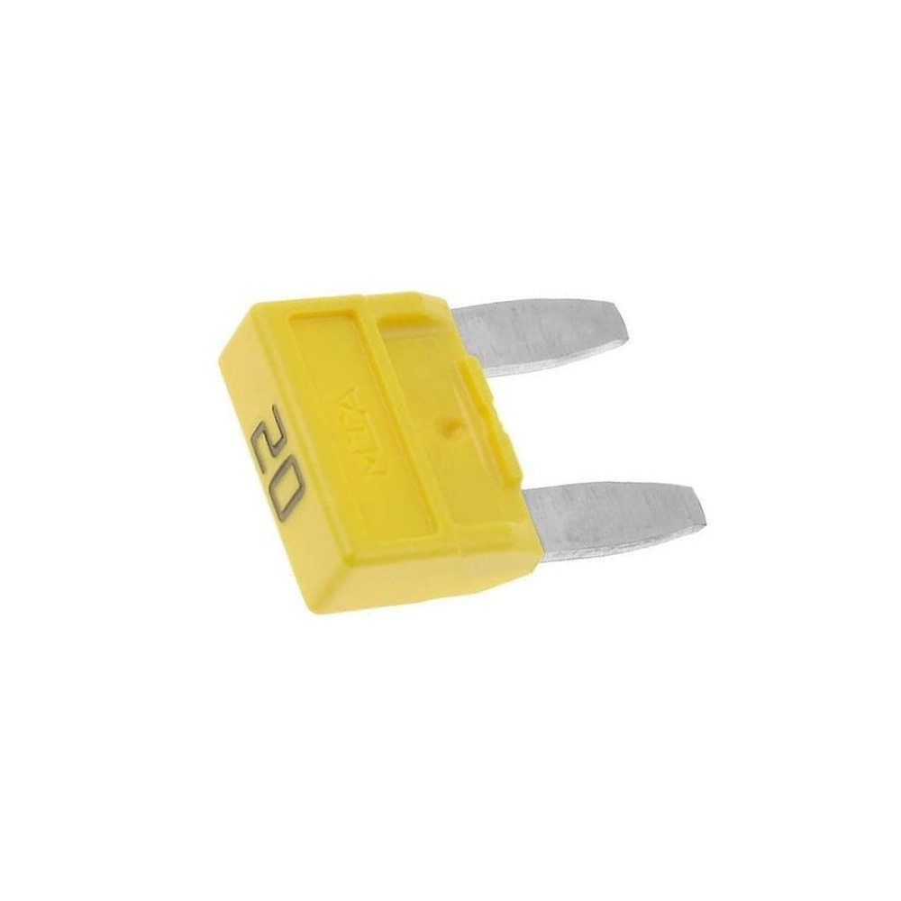 Предохранитель флажковый 20А MINIVAL (мини) автомобильный, MTA (5шт ...