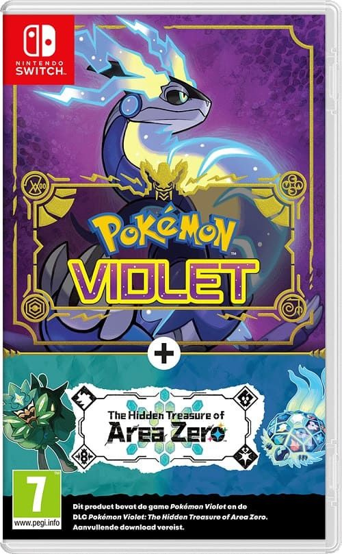 Игра Pokemon Violet + The Hidden Treasure of Area Zero (Nintendo Switch, Английская версия)  #1