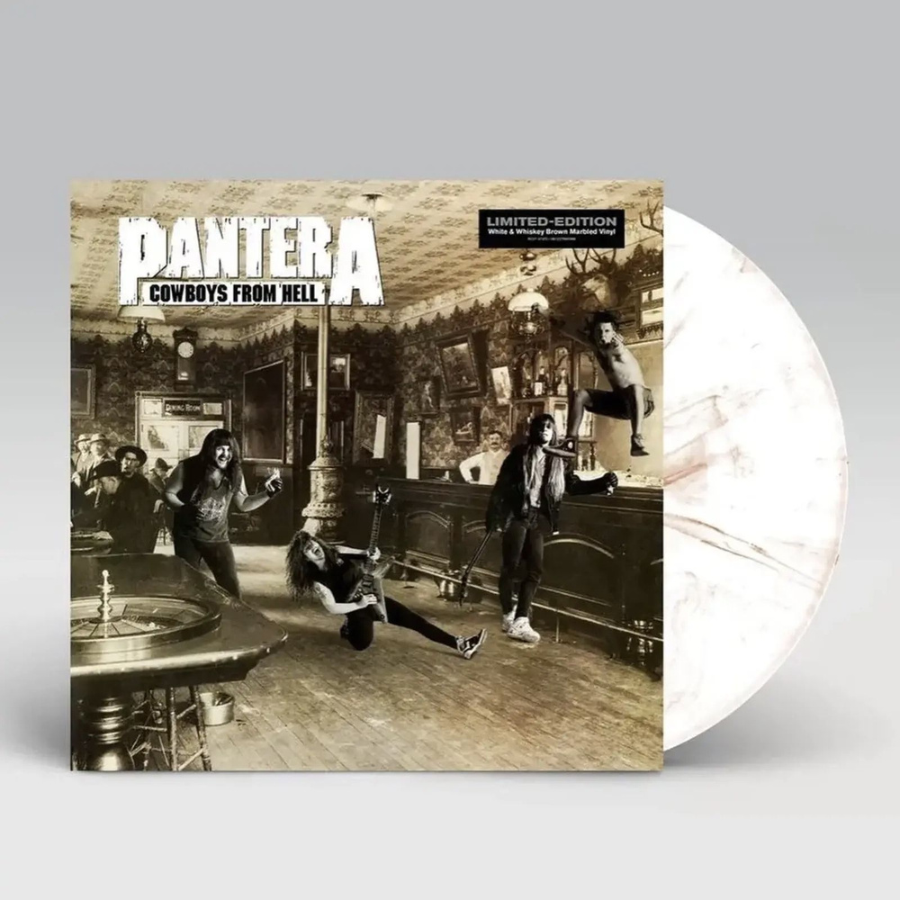 Цветной винил Pantera - Cowboys From Hell LP (Limited USA Edition) Пантера, виниловая пластинка  #1