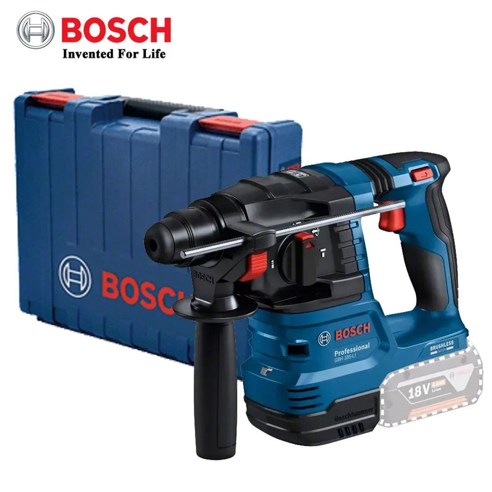 Аккумуляторный перфоратор Bosch GBH 185-LI Solo Без акб и зу #1