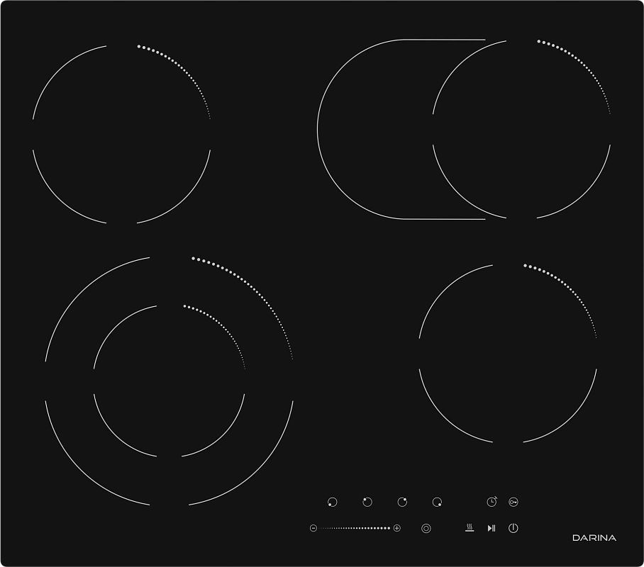 DARINA  варочная панель 6P E 328 B #1