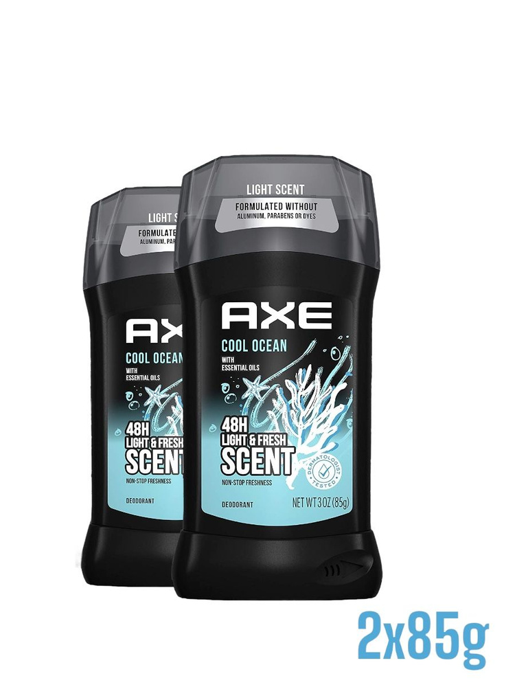 AXE Cool Ocean твёрдый стик для мужчин 85 г., 2 шт #1