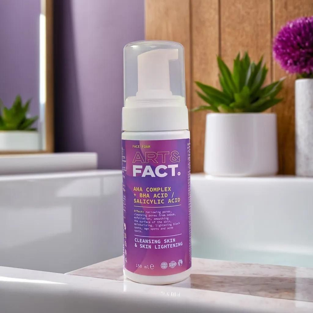Пенка для лица ART & FACT с Ана и Вна кислотами 150 мл - купить с ...