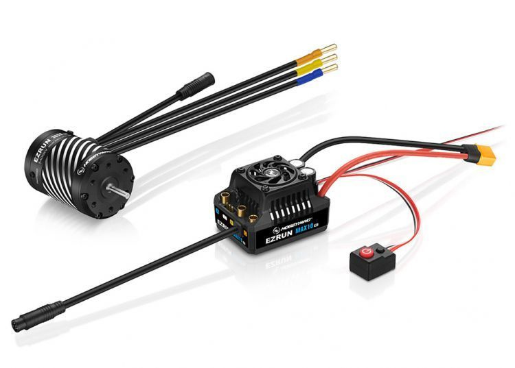 Ezrun COMBO MAX10 G2 80A / 3652SD 3300KV G3 сенсорная бесколлекторная влагозащищенная система для масштаба #1