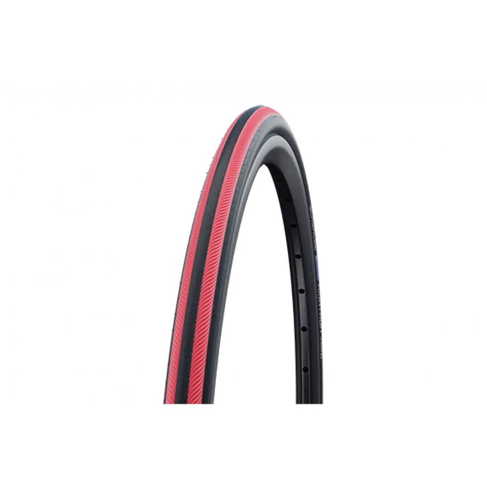Copertone Schwalbe Rightrun 24x1.00 (25-540) – Nero/Rosso, Per Bici Da Città E MTB